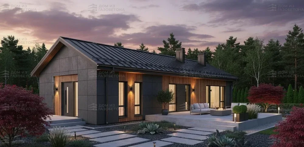 Проект Двухэтажный дом 19 на 13, 236 м2