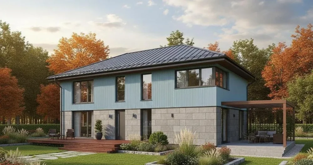 Проект Одноэтажный дом 14 на 18, 214 м2