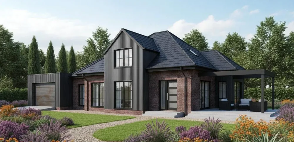 Проект Двухэтажный дом 19 на 14, 246 м2