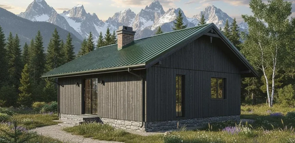 Проект Одноэтажный дом 9 на 14, 81 м2