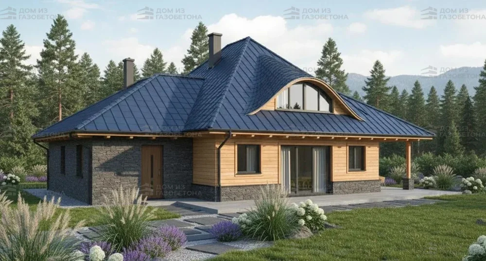 Проект Двухэтажный дом 19 на 14, 230 м2